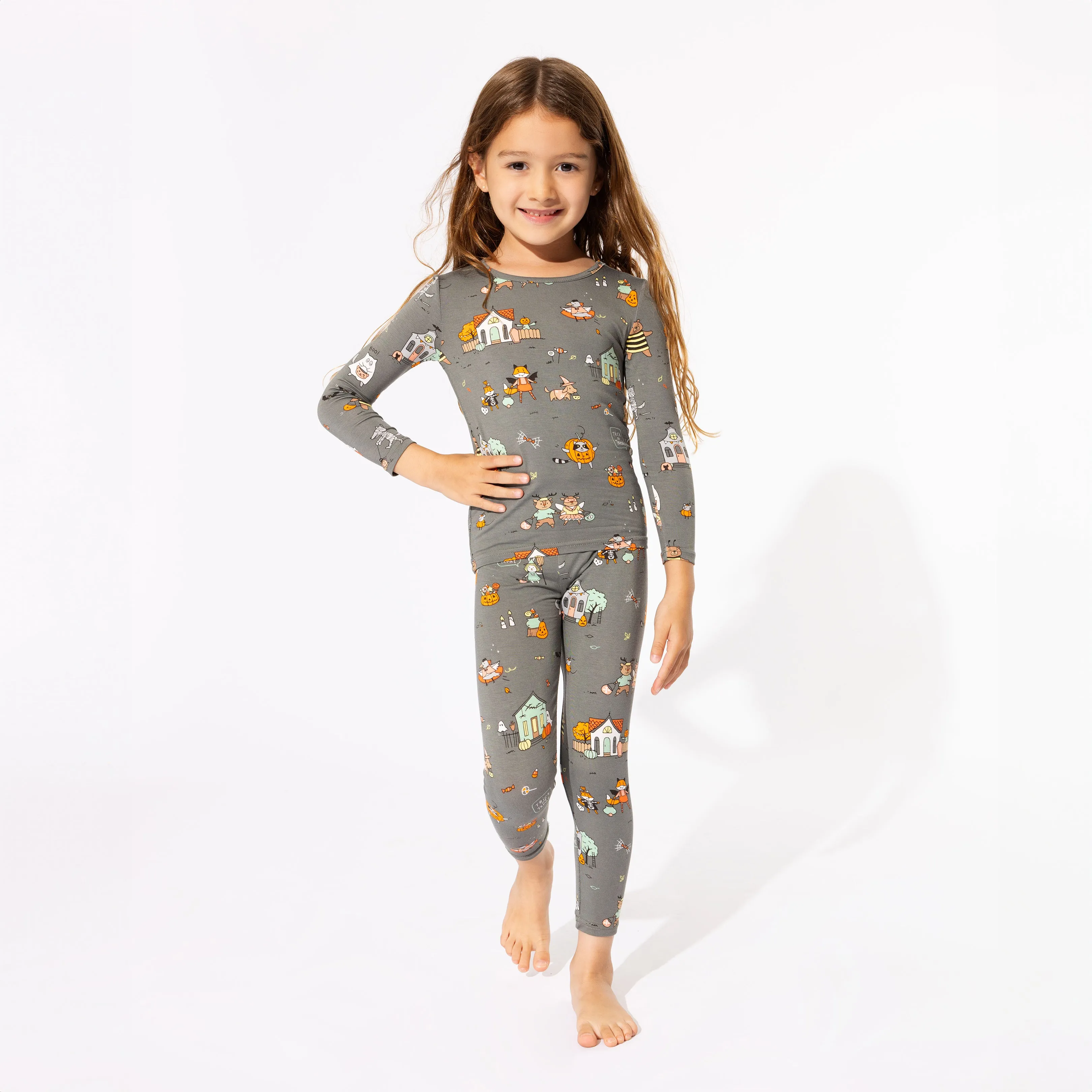 Trick or Treaters Bamboo Kids Pajamas