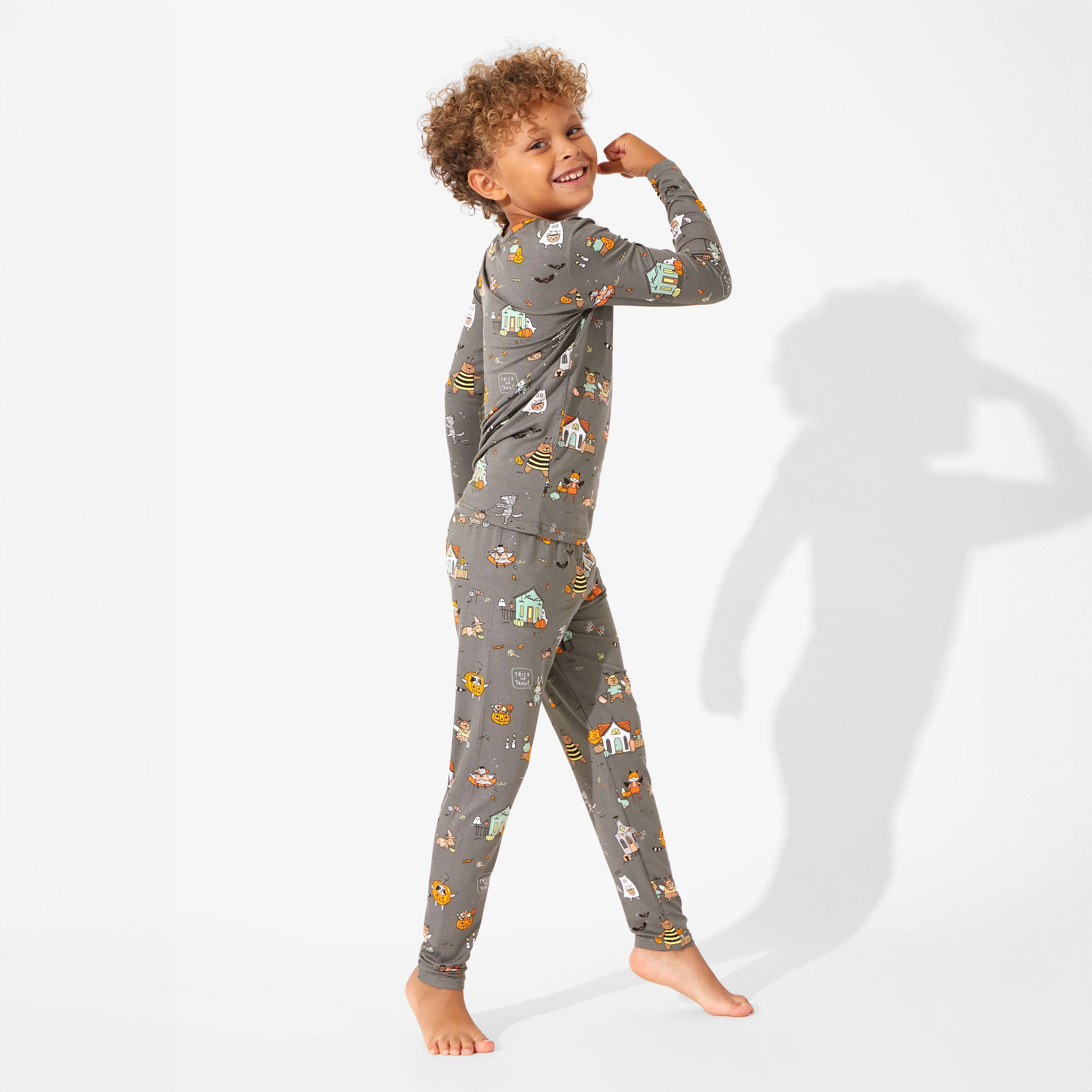 Trick or Treaters Bamboo Kids Pajamas