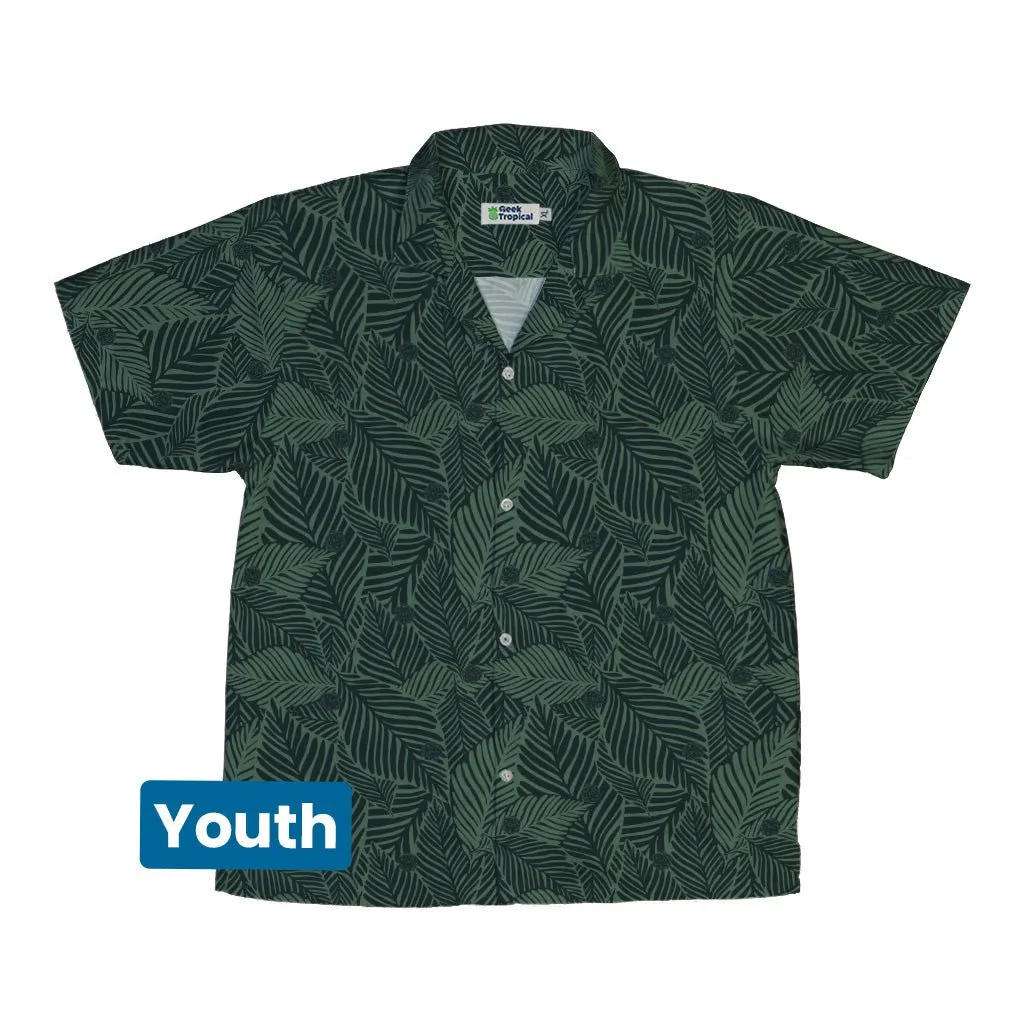 Tropical Dnd Dice Youth Hawaiian Shirt