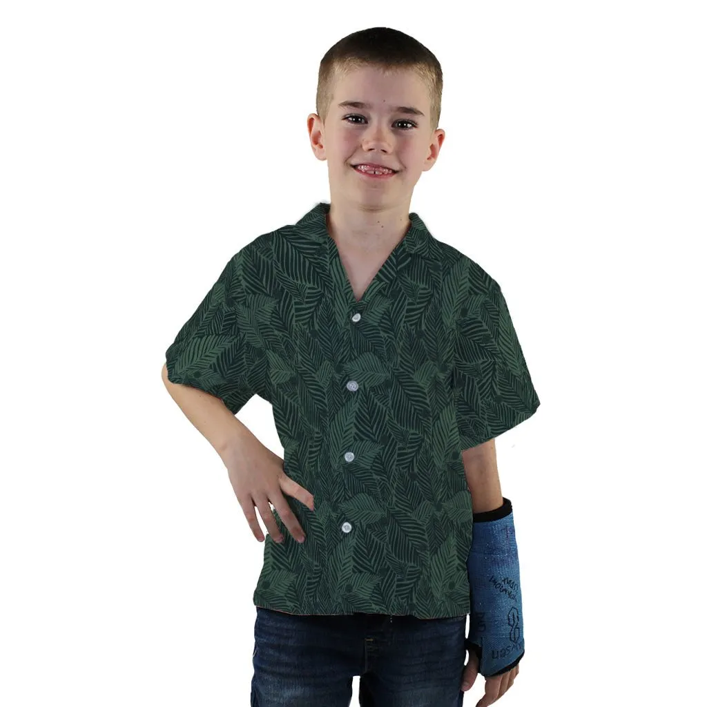 Tropical Dnd Dice Youth Hawaiian Shirt