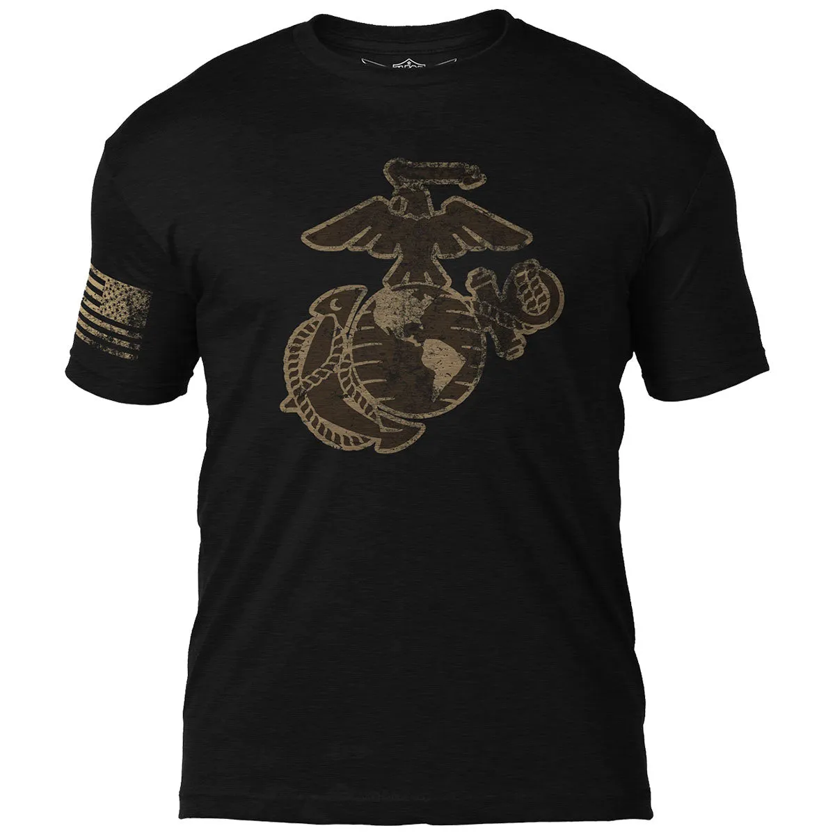 USMC EGA 'Distressed' 7.62 Design Battlespace Men's T-Shirt