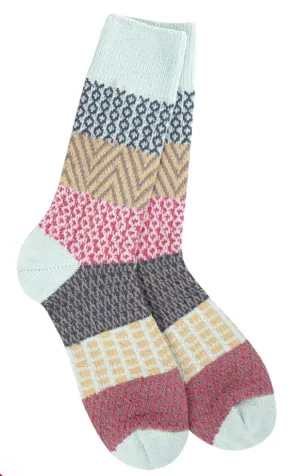 Women's Gallery Crew Sock -Boho