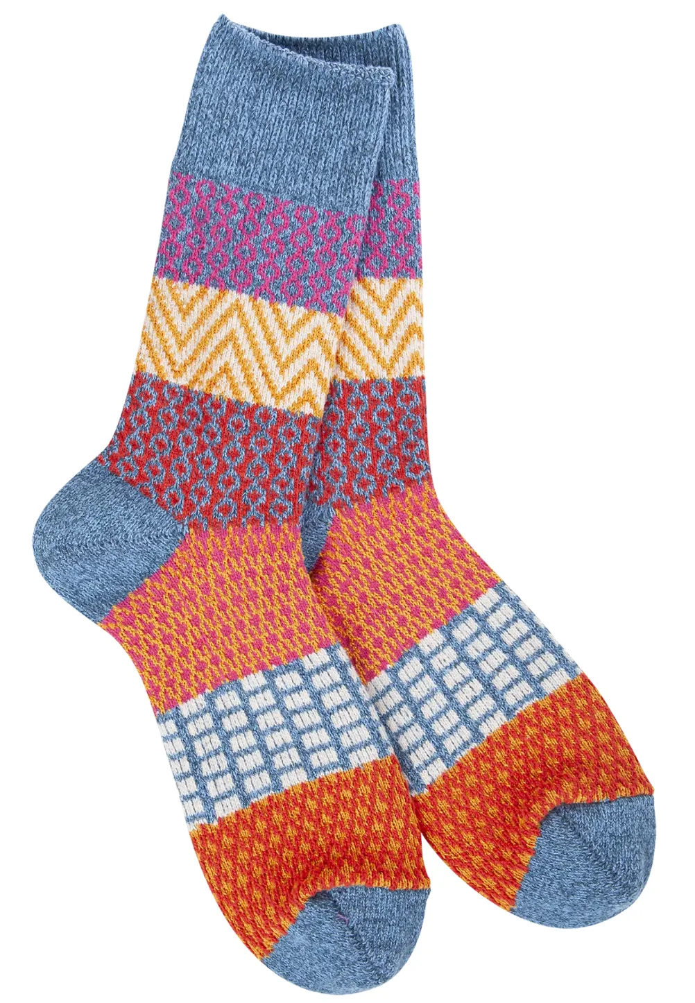 Women's Gallery Crew Sock -Denim