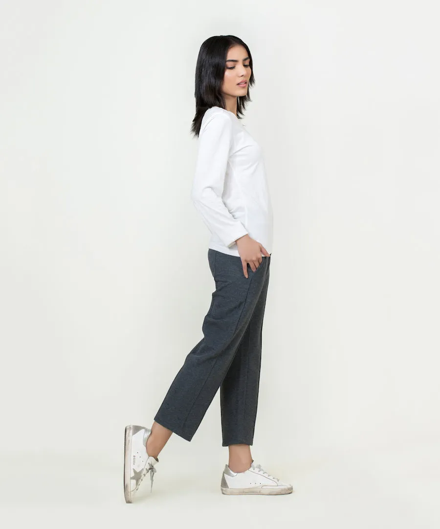 Women's Straight Fit Ankle Pants