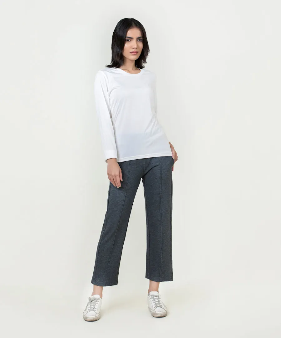 Women's Straight Fit Ankle Pants