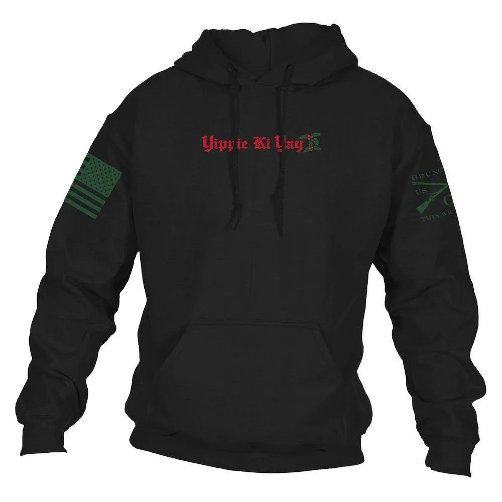 Yippie Ki Yay 2.0 Hoodie - Black