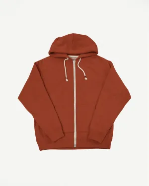 Zip Hoodie - Super Looper French Terry - Red